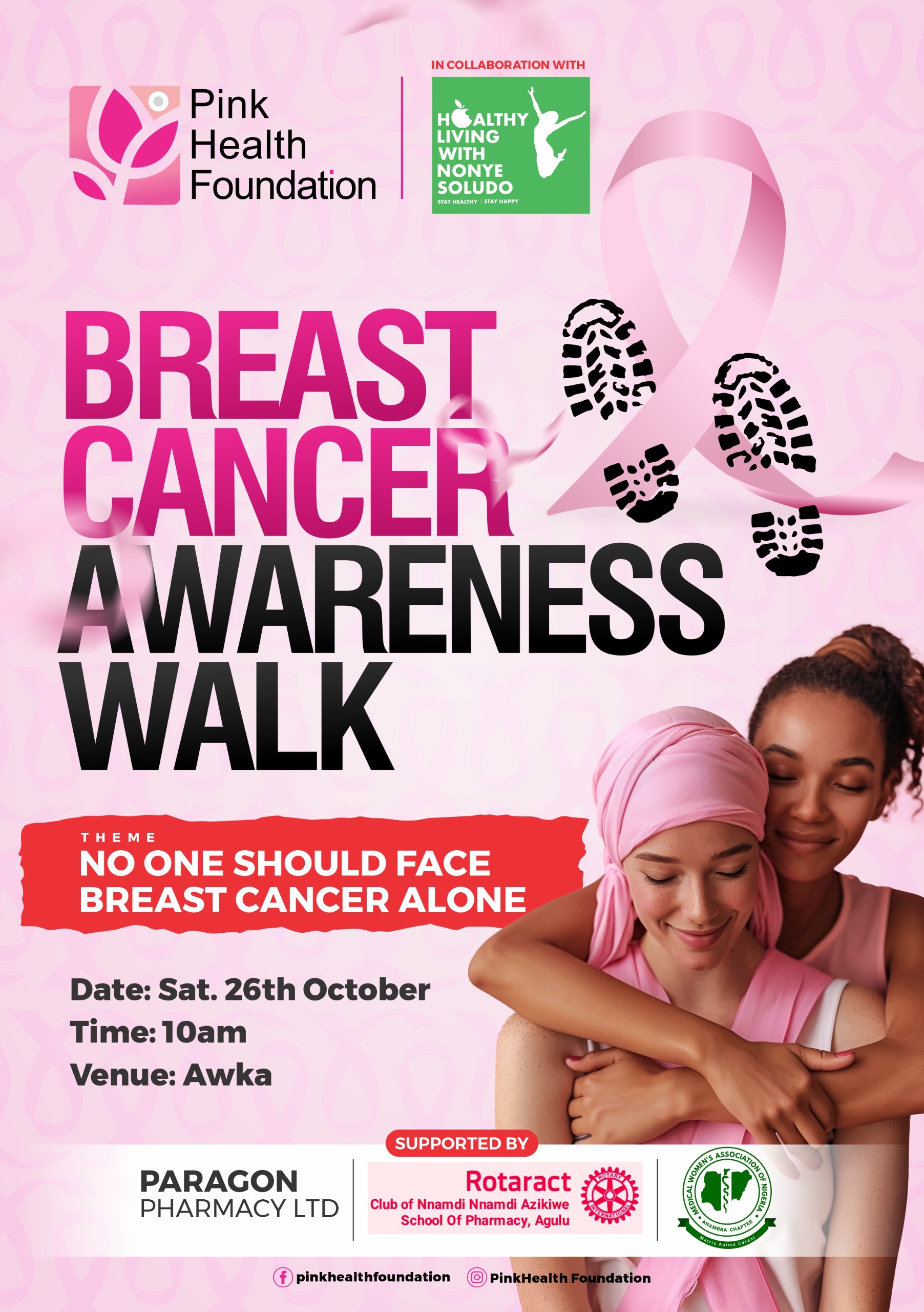 No One Should Face Breast Cancer Alone. Together We Can Fight It!